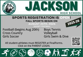 Henry M. Jackson High School sports registration is open for Fall 2025. 